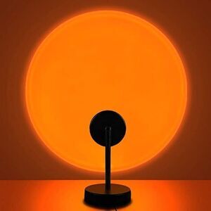 Sunset Projection Lamp Pure Aluminum LED Projection Lamp with USB Charge